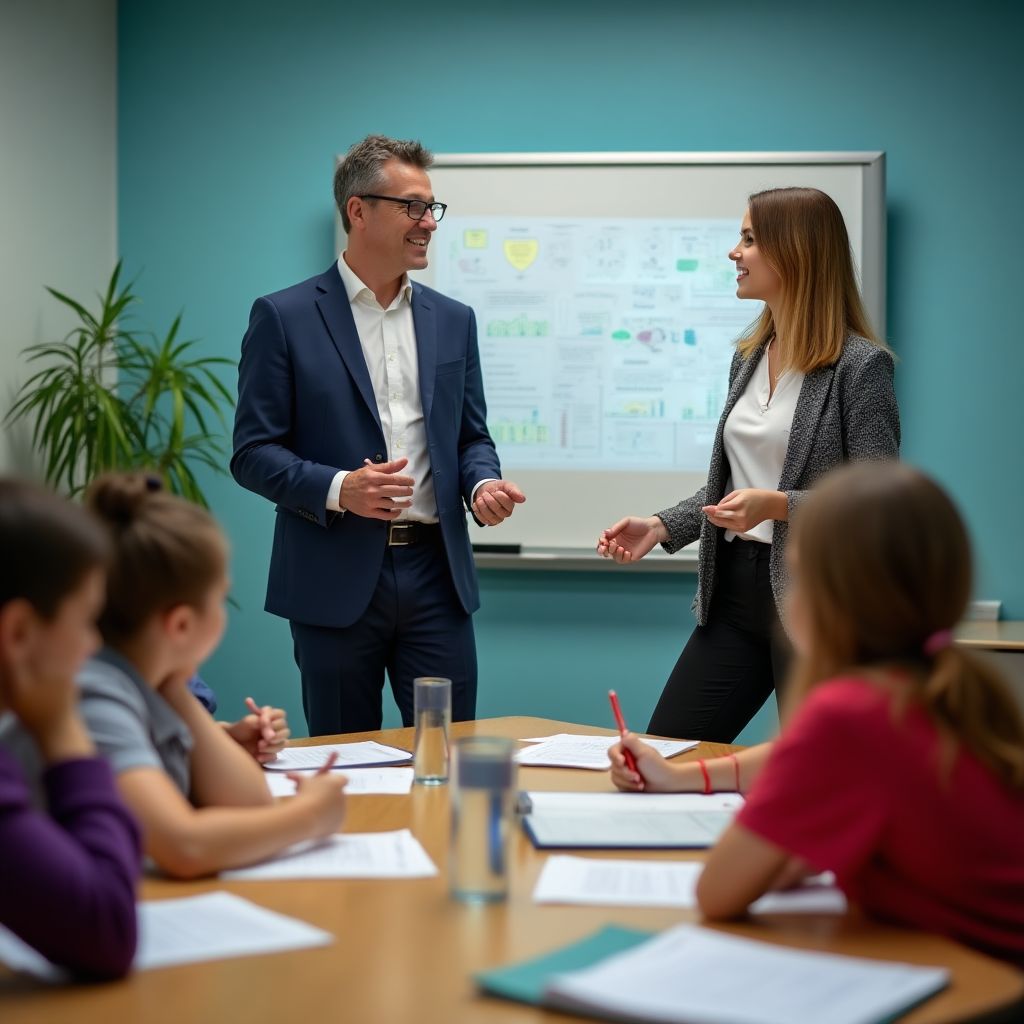 Programa de educación financiera en escuelas